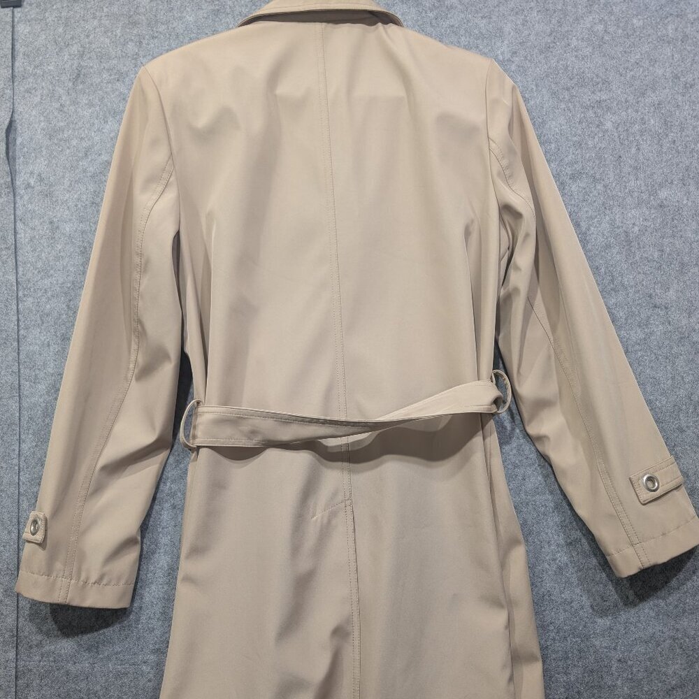 Novelti Adorable Junior Button down Trench Coat Beige Size 5/6 - Picture 3 of 11